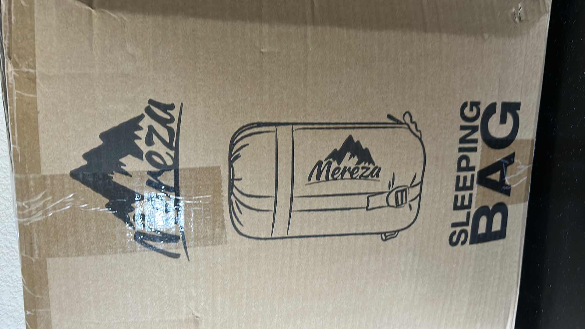 Photo 1 of NEW MEREZA DOUBLE SLEEPING BAG BLACK