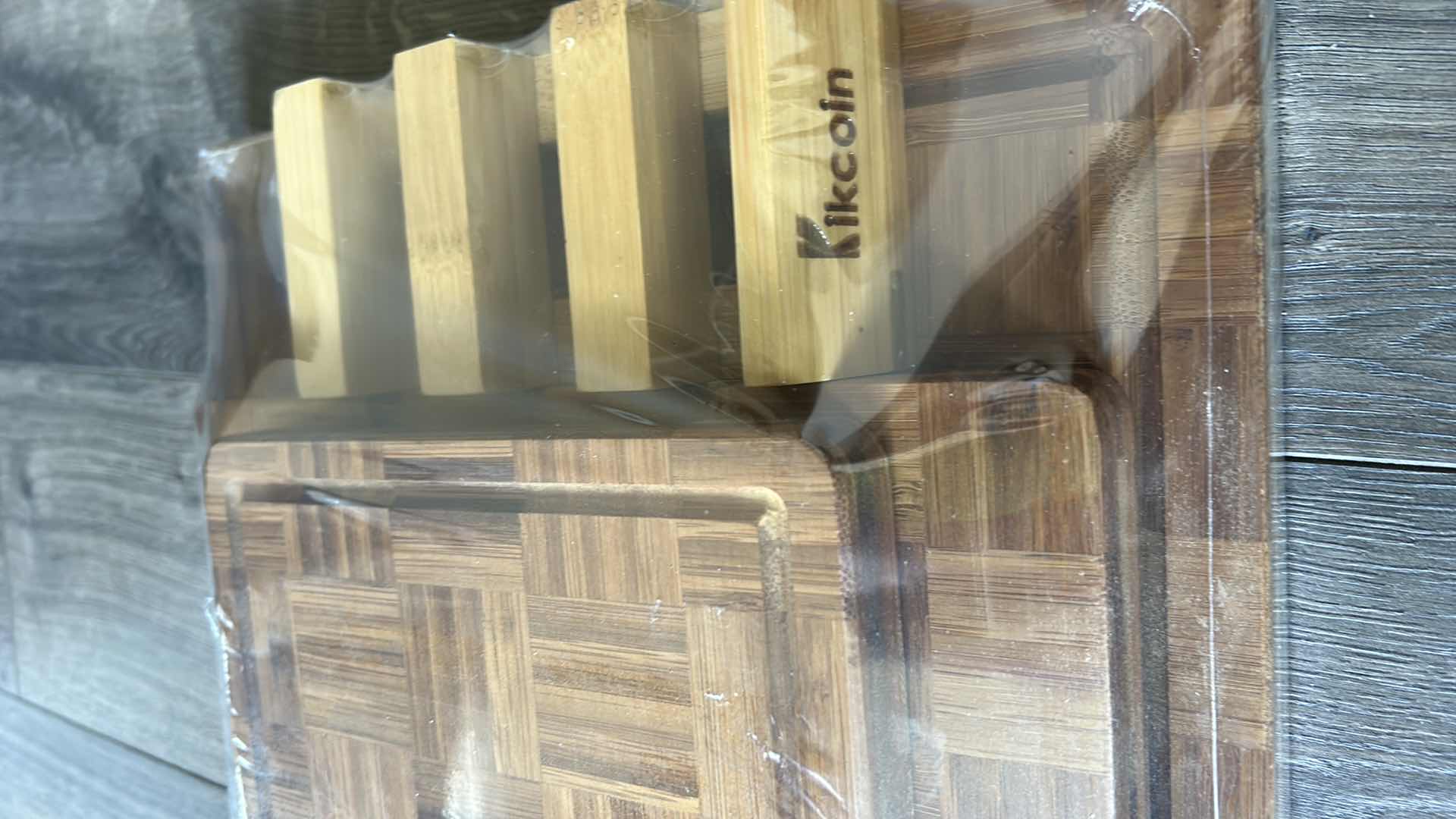 Photo 1 of NEW BAMBOO 3 PC CUTTING BOARD SET