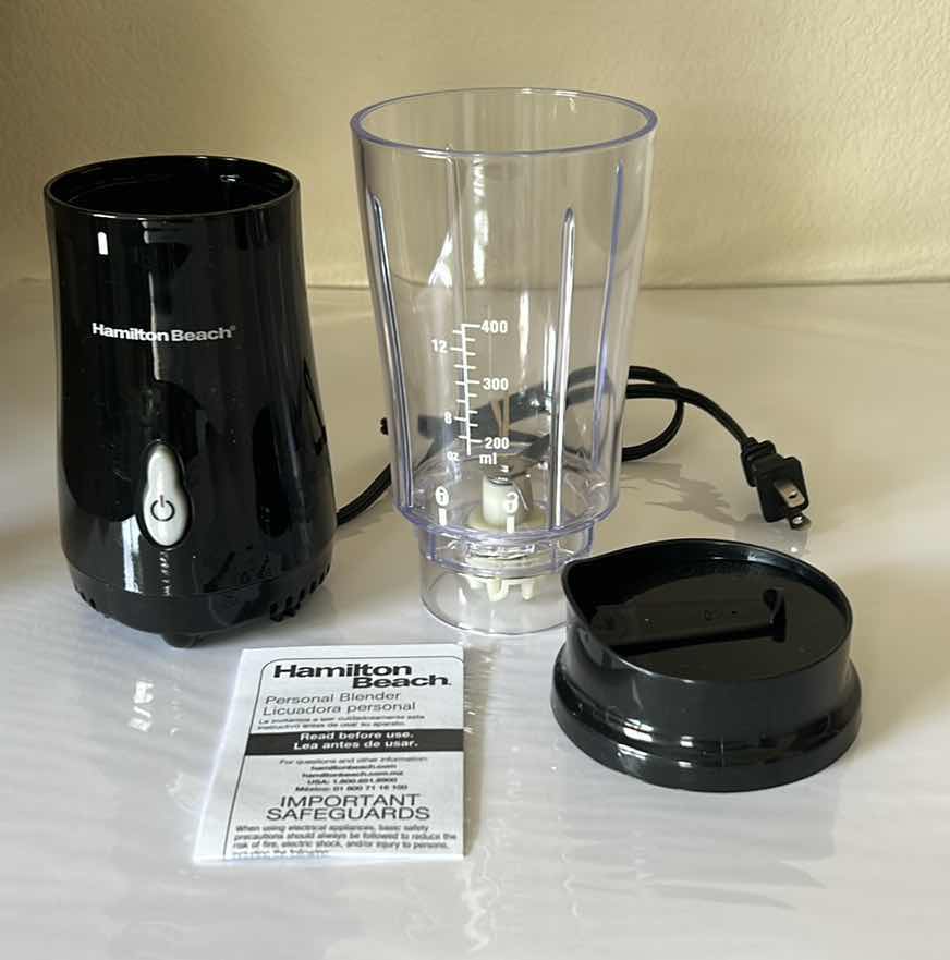 Photo 1 of NEW HAMILTON BEACH PERSONAL BLENDER