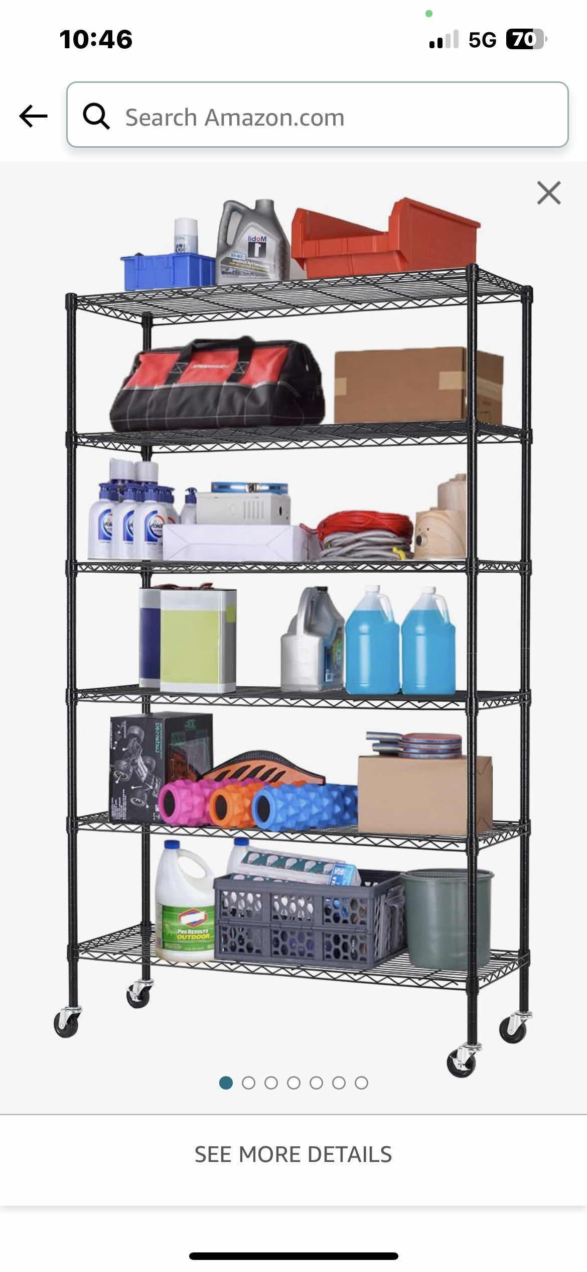 Photo 1 of NEW IN BOX WIRE SHELVING UNIT