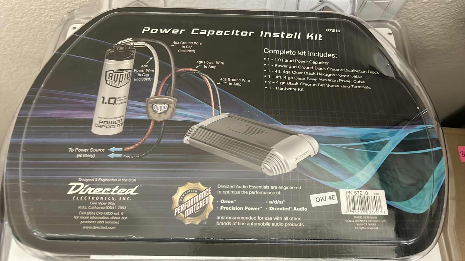 Photo 2 of NEW DIRECTED AUDIO POWER CAP KIT