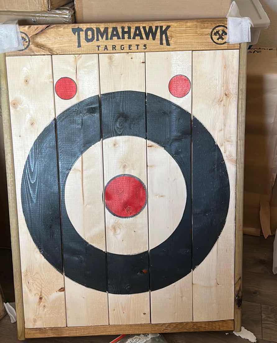 Photo 1 of NEW HEAVY WOOD TOMAHAWK TARGET 29 1/2” x 40”