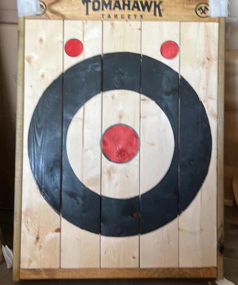 Photo 1 of NEW HEAVY WOOD TOMAHAWK TARGET 29 1/2” x 40”