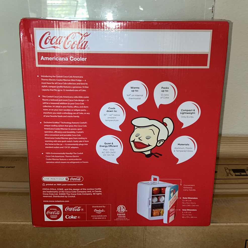 Photo 1 of NEW COCA COLA AMERICANA COOLER
