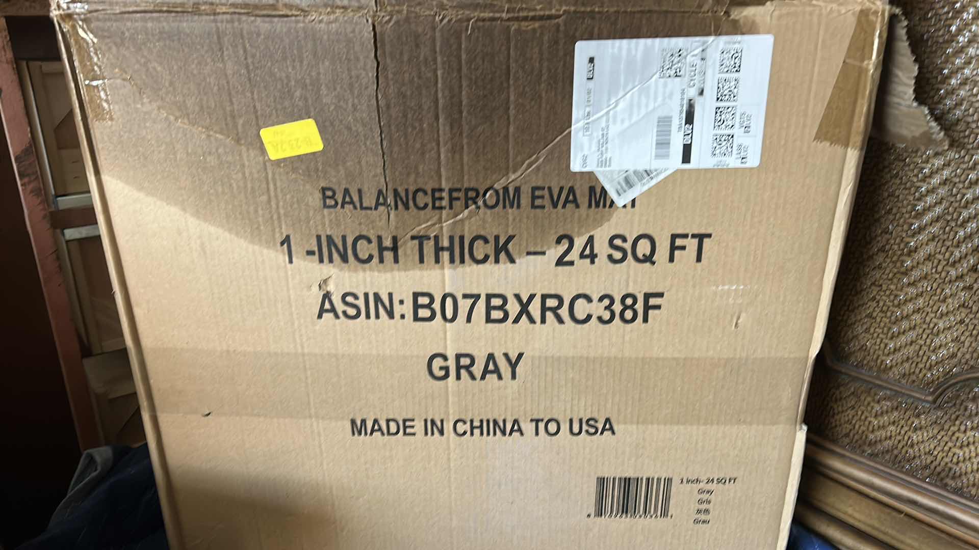 Photo 1 of 1” THICK 24SQ FEET GRAY LOCKING FLOOR MATS