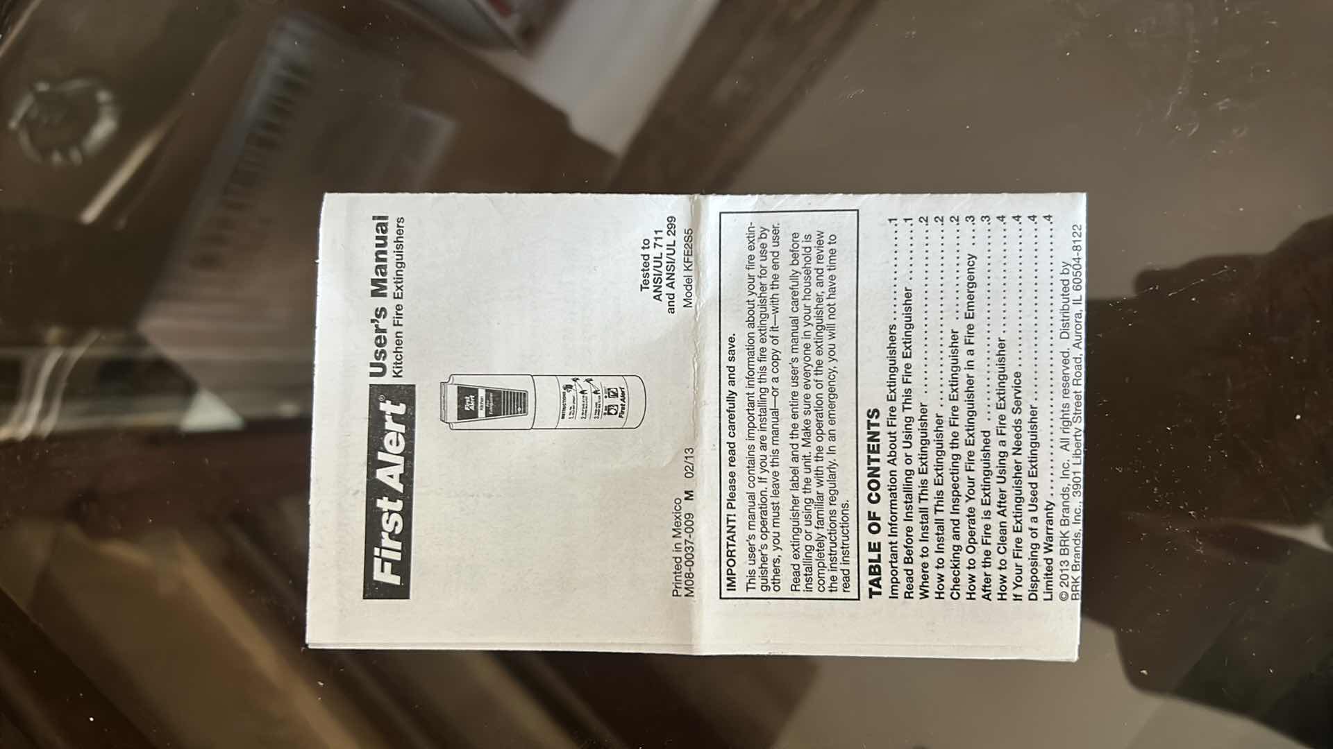 Photo 1 of NEW FIRST ALERT FIRE EXTINGUISHER