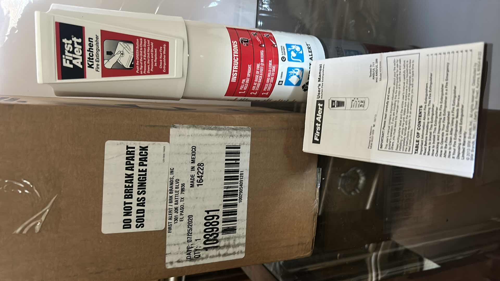 Photo 1 of NEW FIRST ALERT FIRE EXTINGUISHER