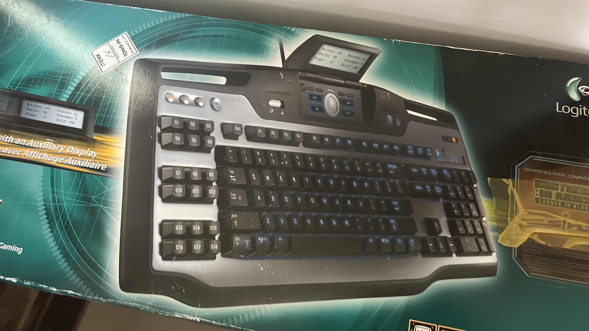 Photo 1 of LOGITECH G15 GAMING KEYBOARD