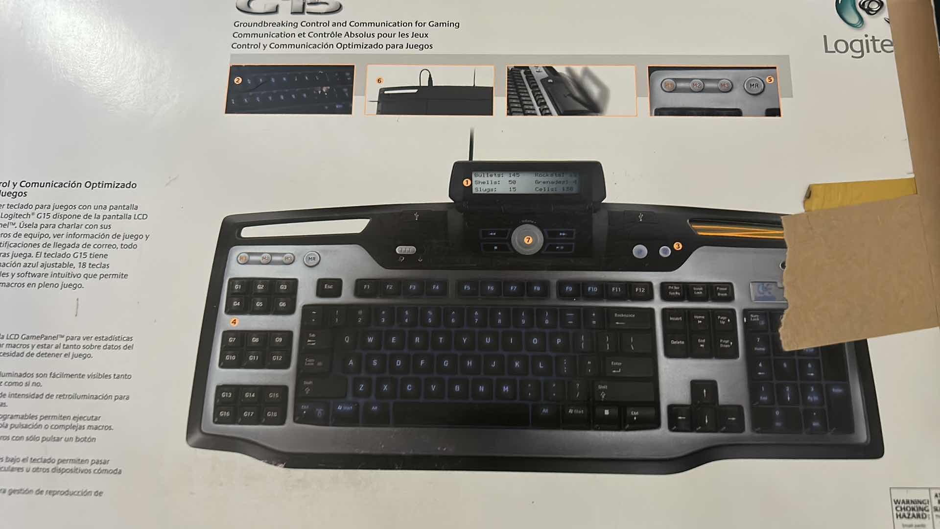 Photo 1 of LOGITECH G15 GAMING KEYBOARD