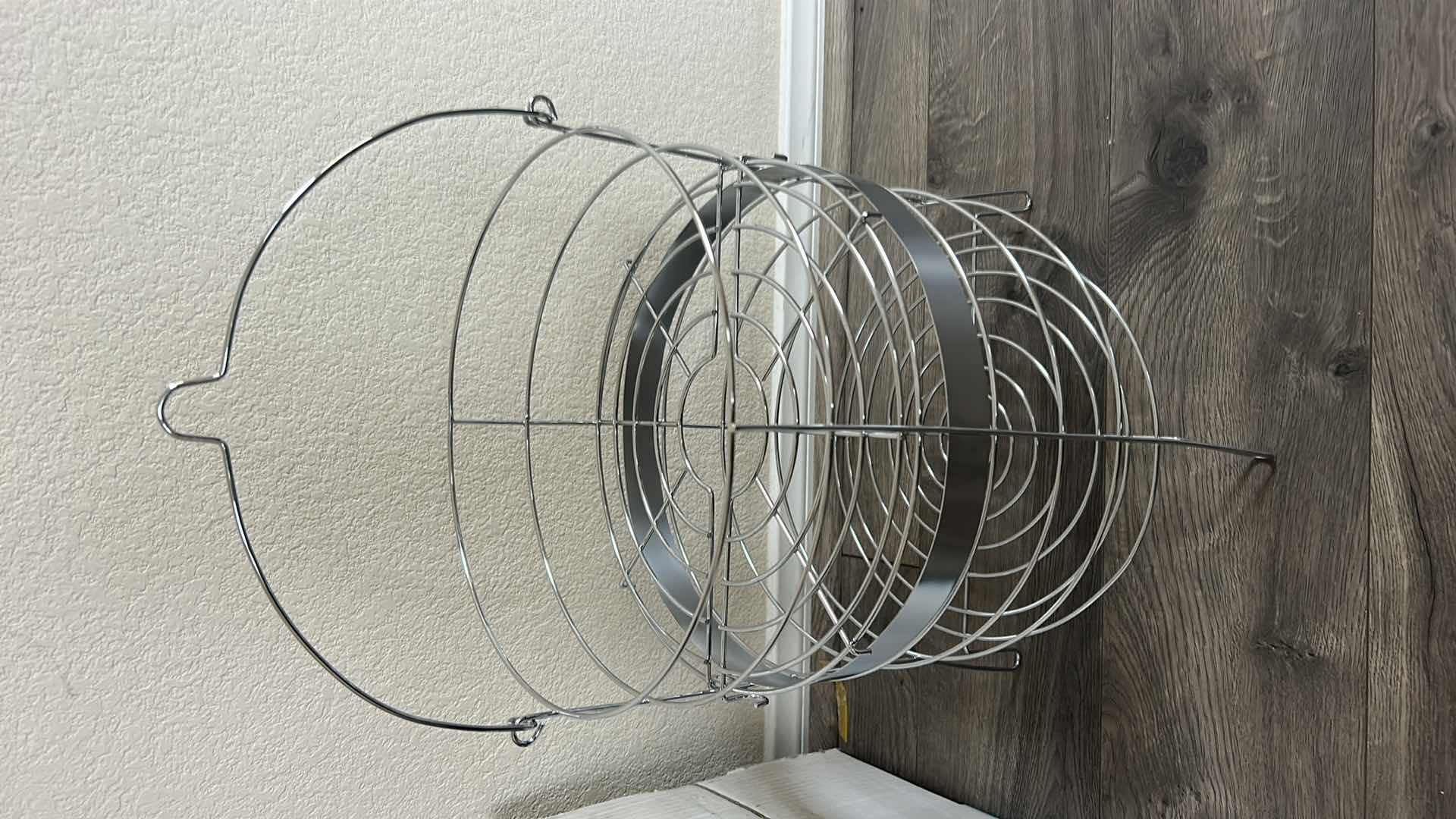 Photo 1 of 2 TIER CHROME CENTERPIECE 12” x 14 1/2”