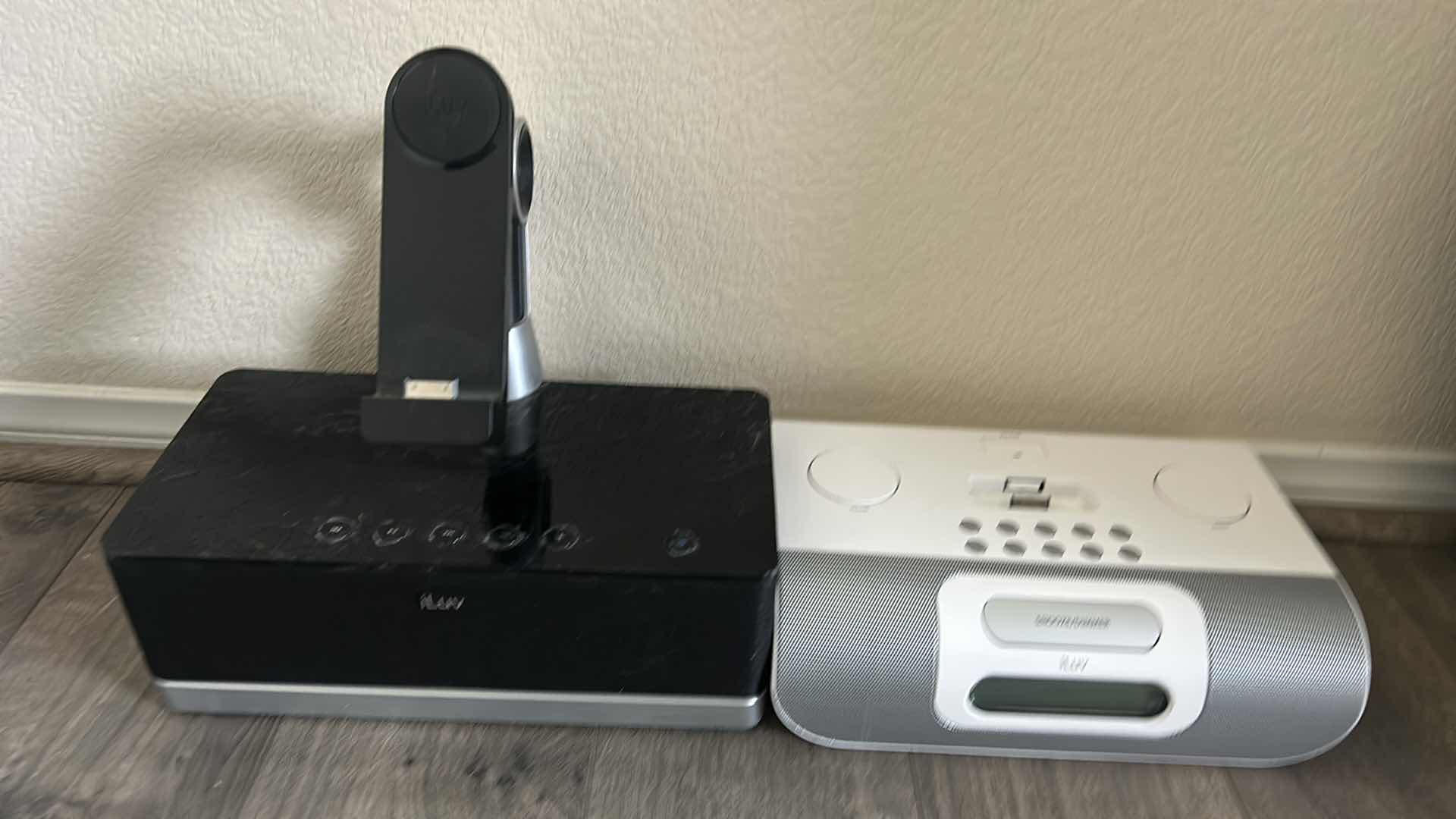 Photo 1 of 2 iLUV ALARM CLOCK PHONE CHARGERS, NO POWER PLUGS