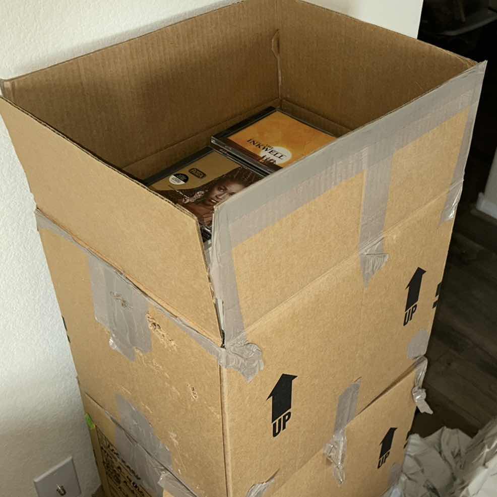 Photo 1 of FULL BOX OF CD’s
