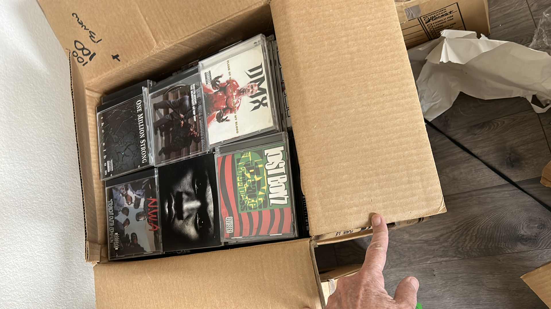 Photo 1 of FULL BOX OF CD’s