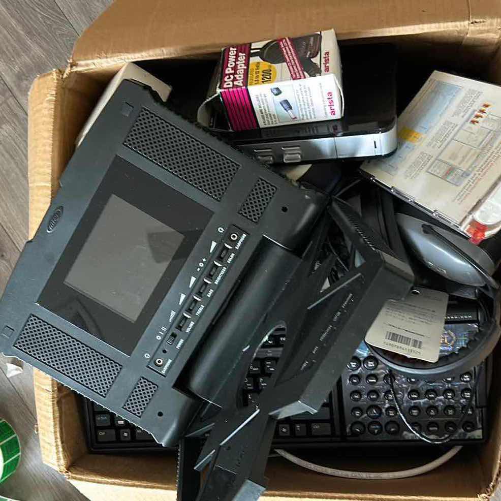 Photo 1 of BOX FULL OF ELECTRONICS