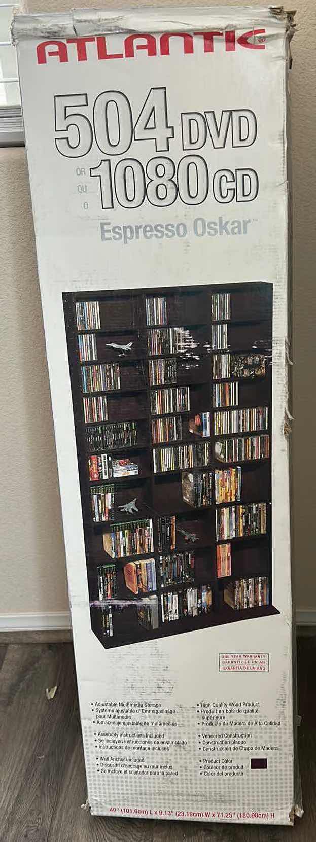 Photo 1 of ATLANTIC 504 DVD 1080 CD EXPRESS SHELVING UNIT