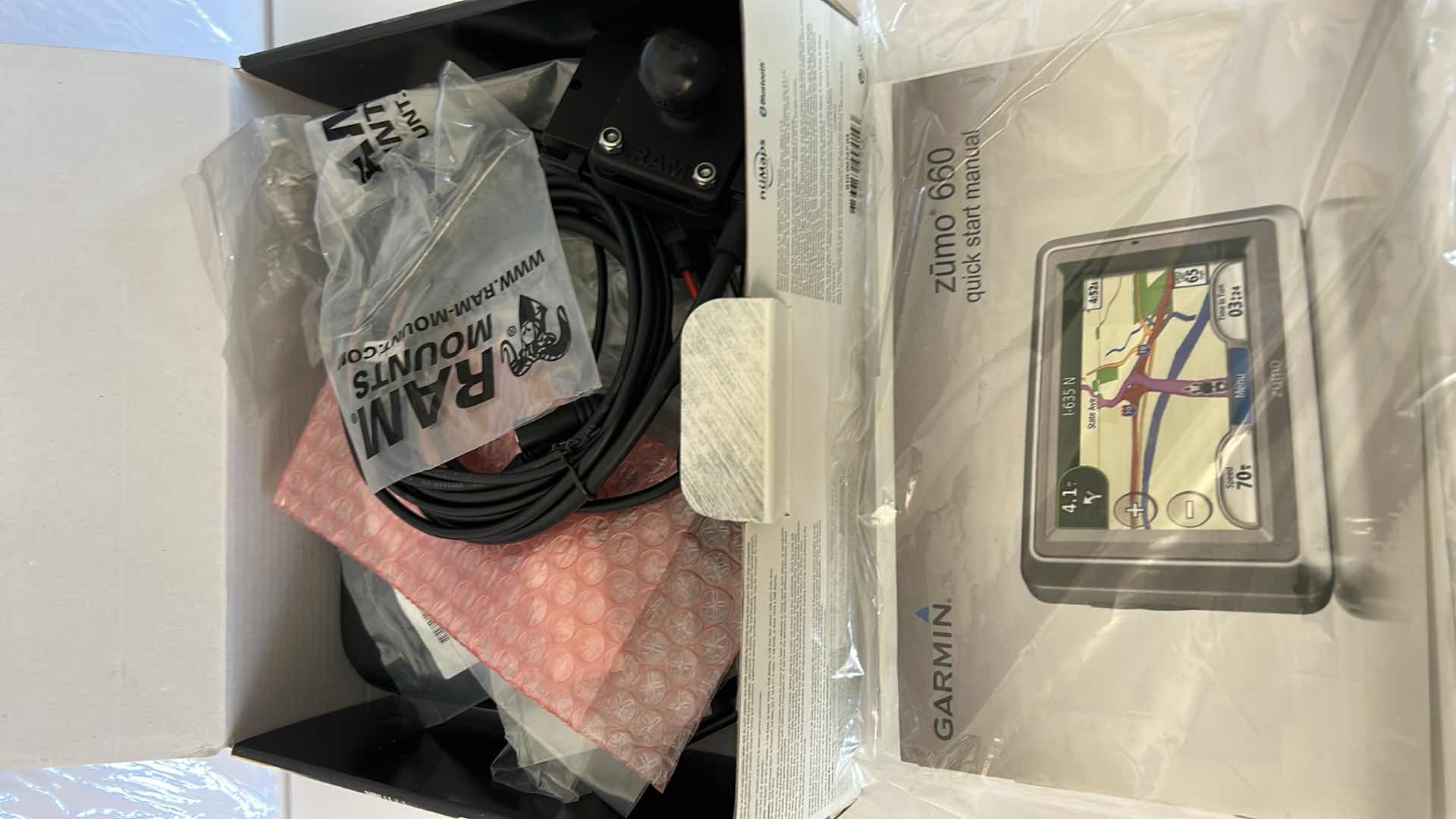 Photo 1 of GARMIN ZUMO 660 LM MOTORCYCLE NAVIGATION