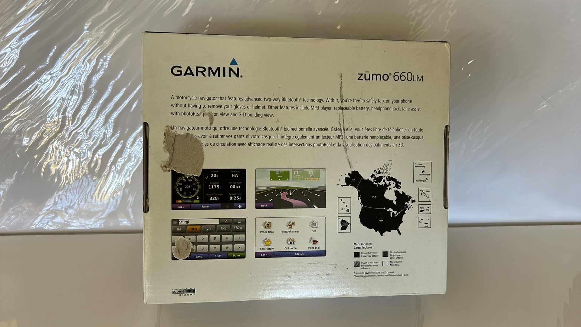 Photo 1 of GARMIN ZUMO 660 LM MOTORCYCLE NAVIGATION