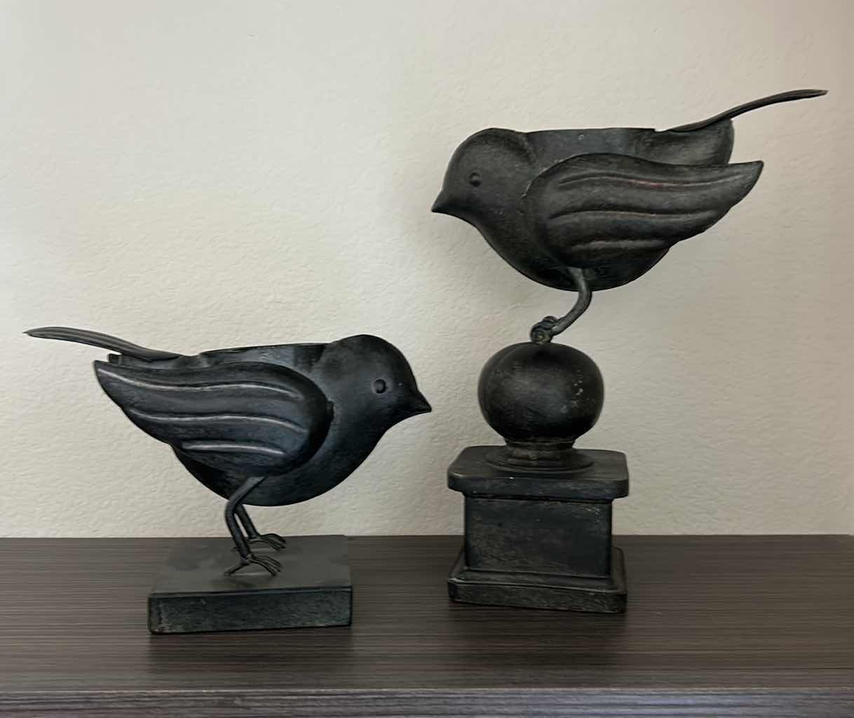 Photo 1 of 2 METAL BIRDS TALLEST 10.5”