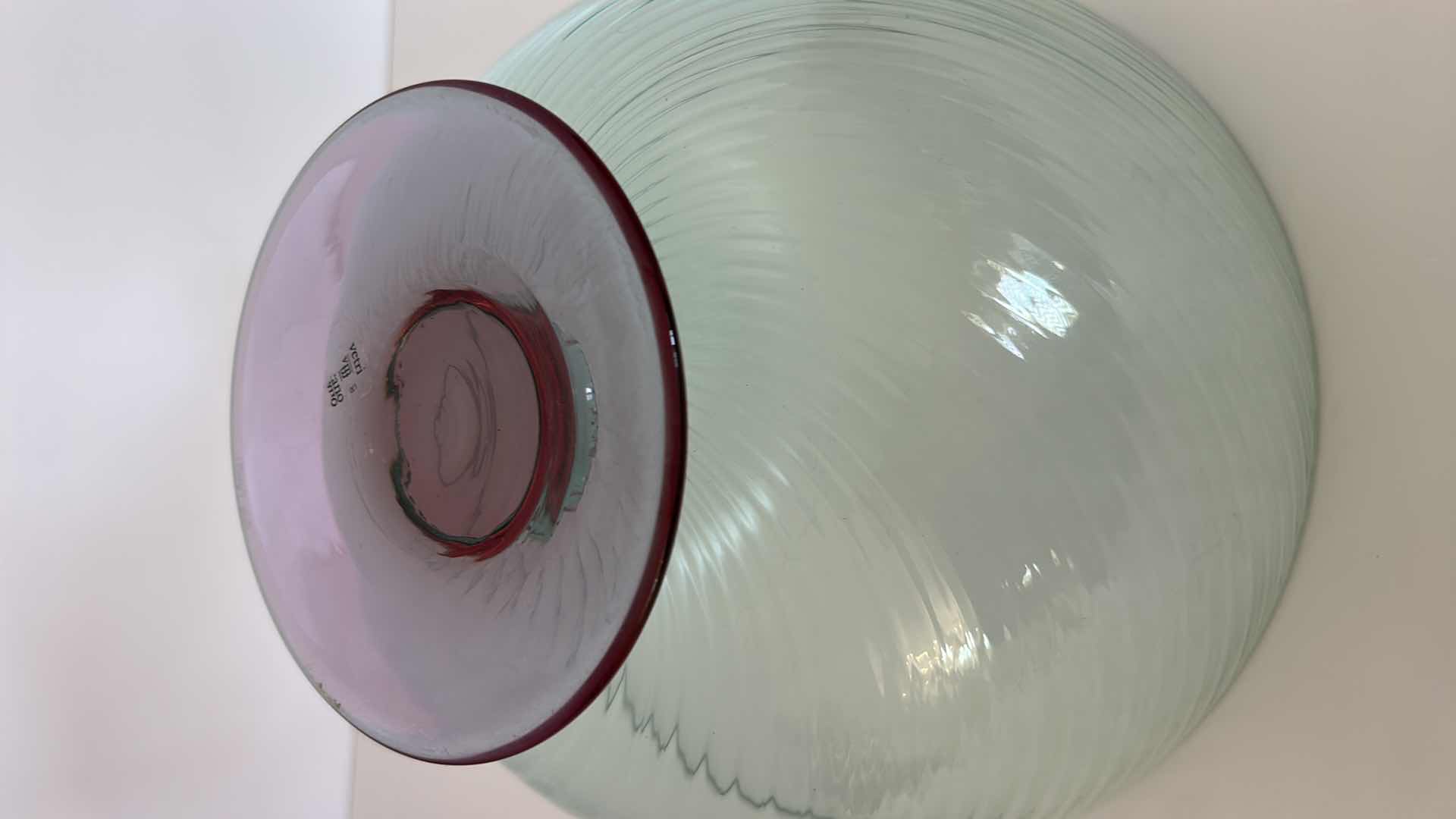 Photo 1 of CARLO MORETTI COLORED GLASS 9 1/4” x 6”