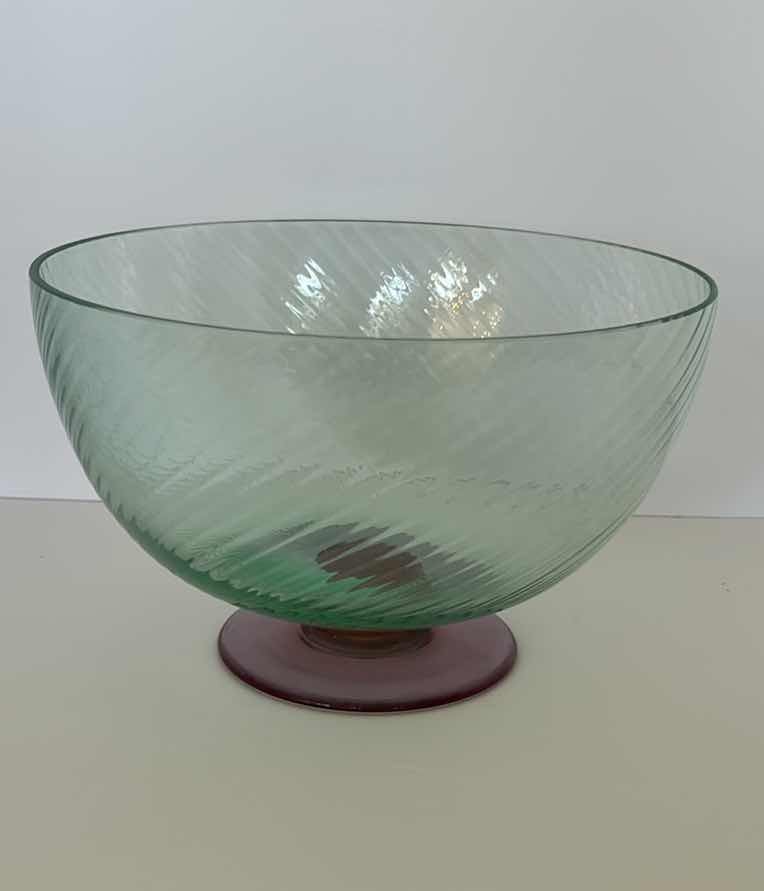 Photo 1 of CARLO MORETTI COLORED GLASS 9 1/4” x 6”