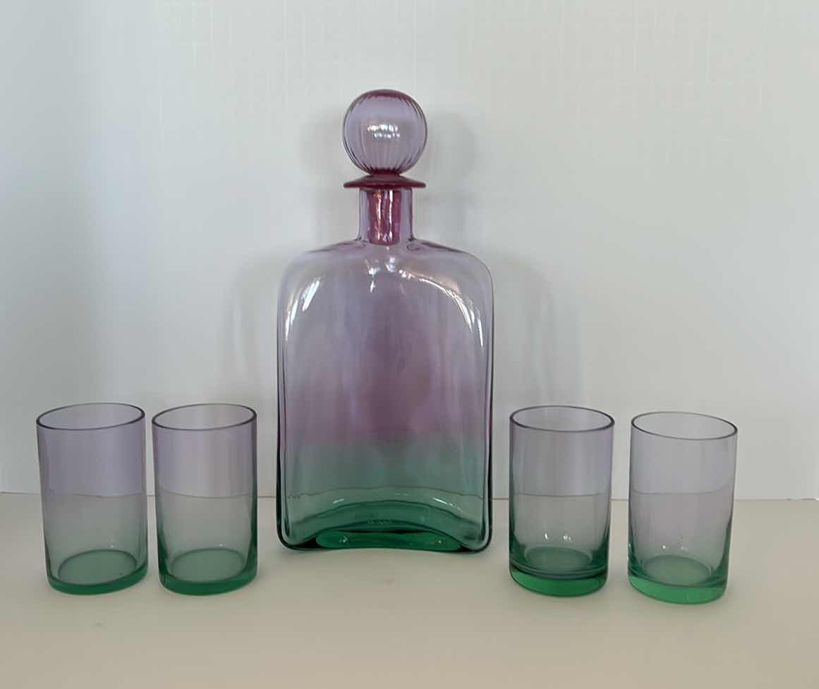 Photo 2 of CARLO MORETTI COLORED GLASS H12”