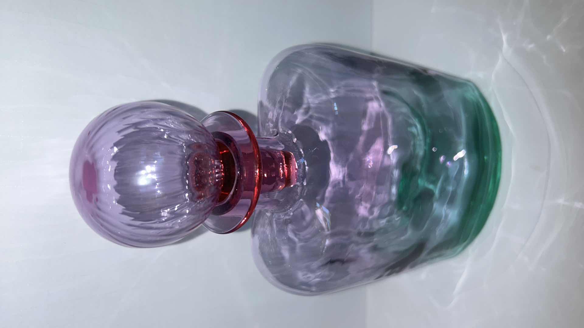 Photo 4 of CARLO MORETTI COLORED GLASS H12”