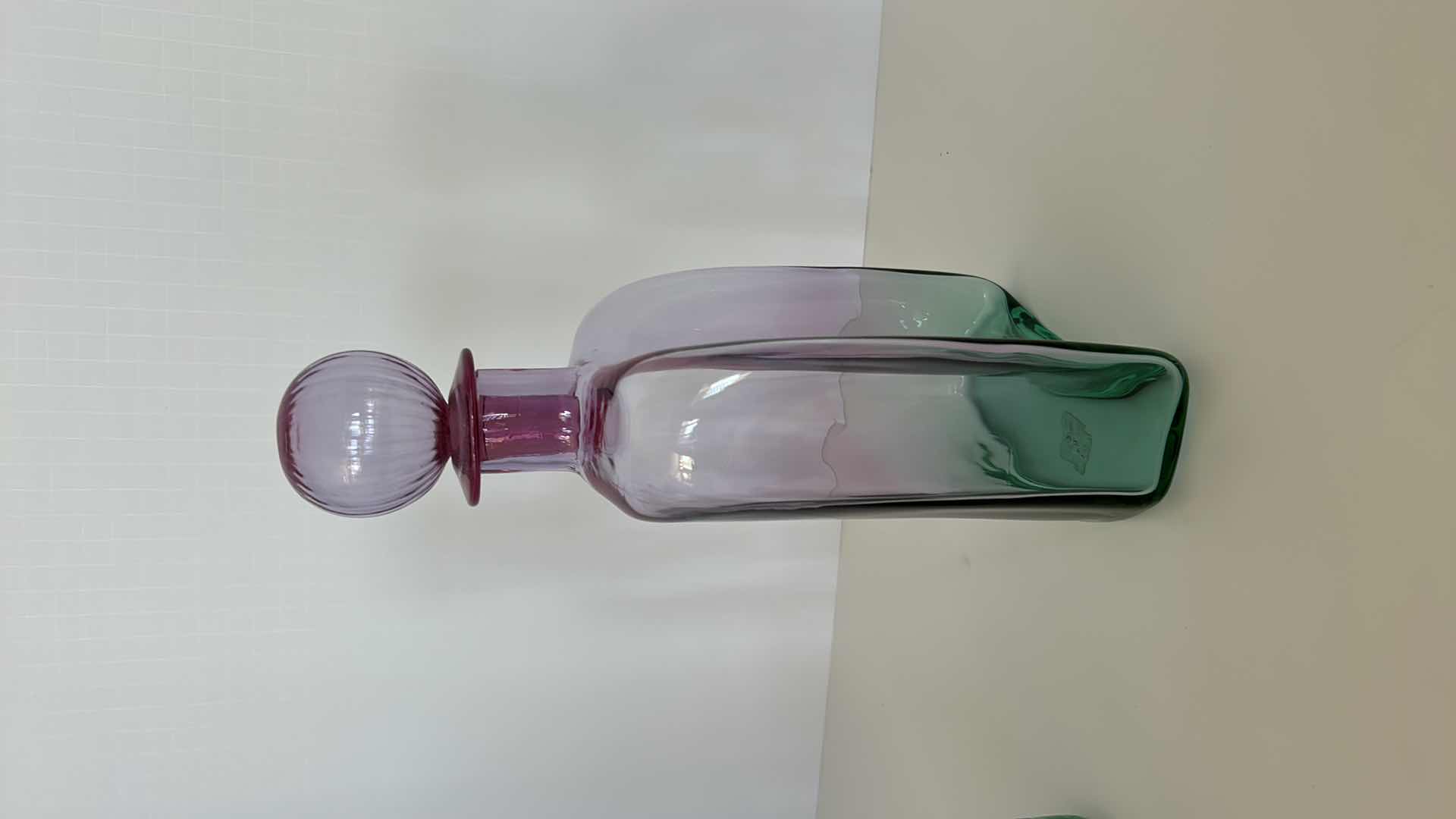 Photo 1 of CARLO MORETTI COLORED GLASS H12”