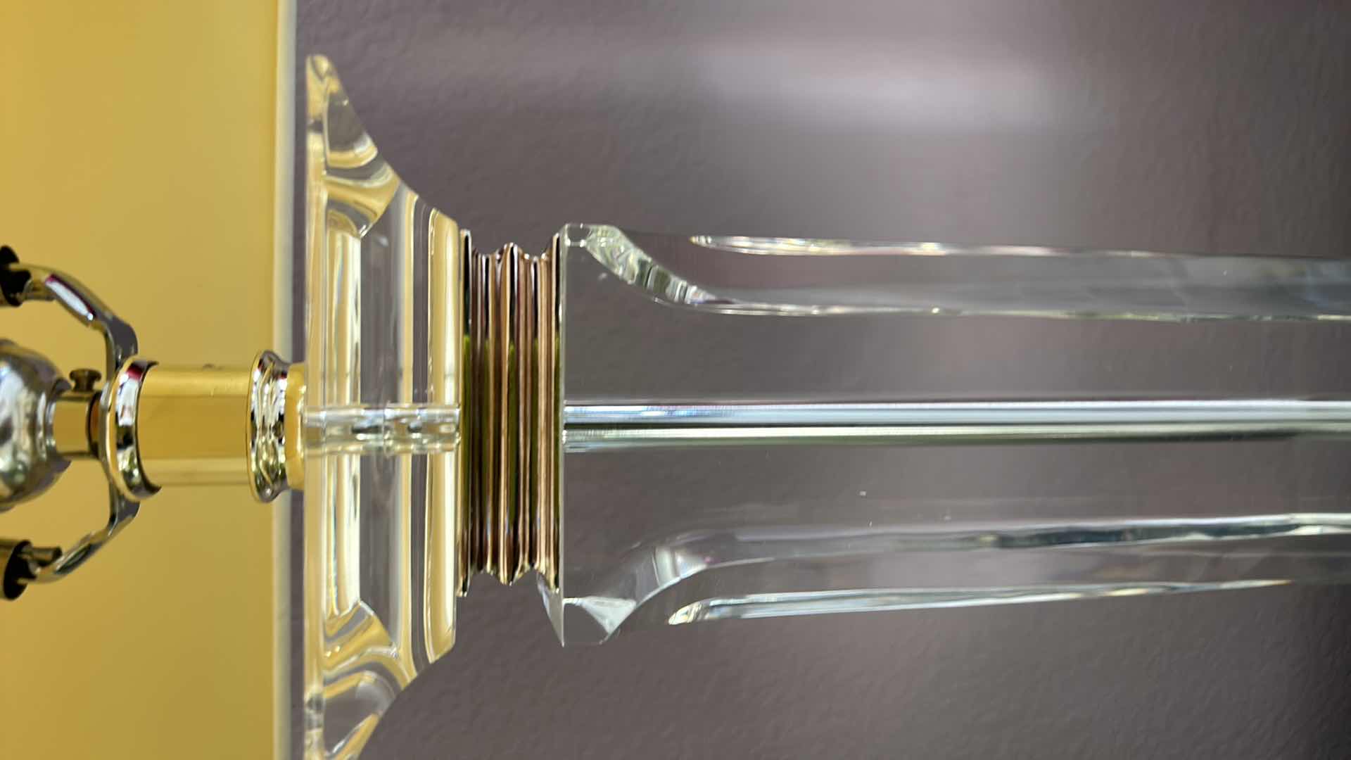 Photo 1 of ACRYLIC TABLE LAMP