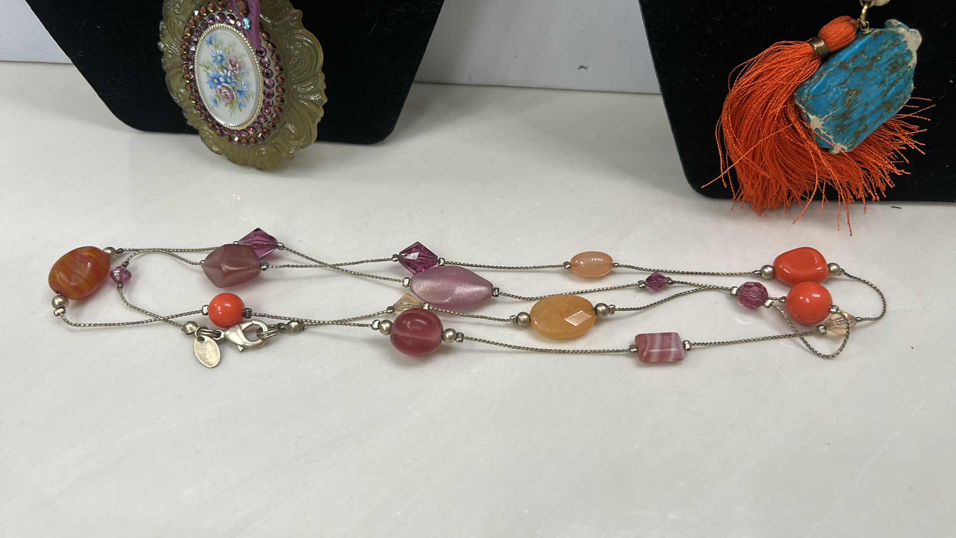 Photo 1 of COSTUME JEWELRY- 3 NECKLACES