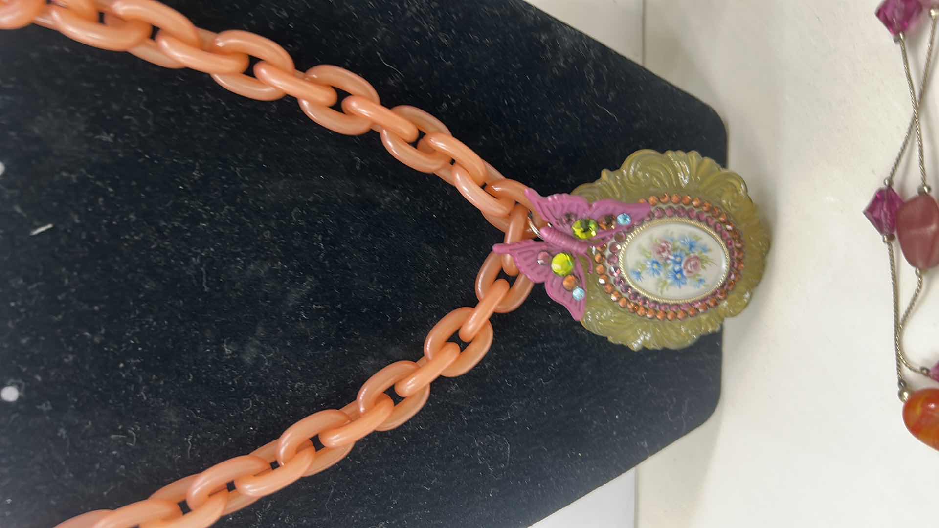 Photo 2 of COSTUME JEWELRY- 3 NECKLACES