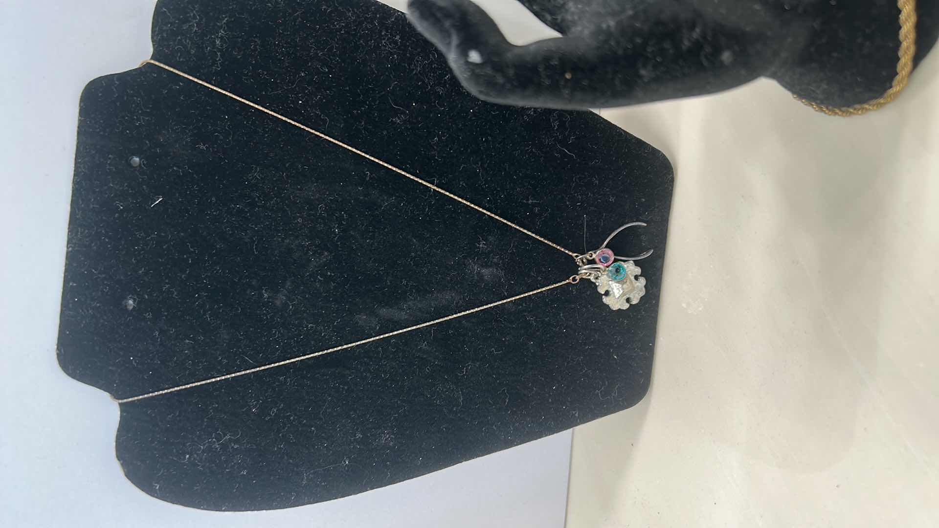 Photo 4 of COSTUME JEWELRY- 3 NECKLACES