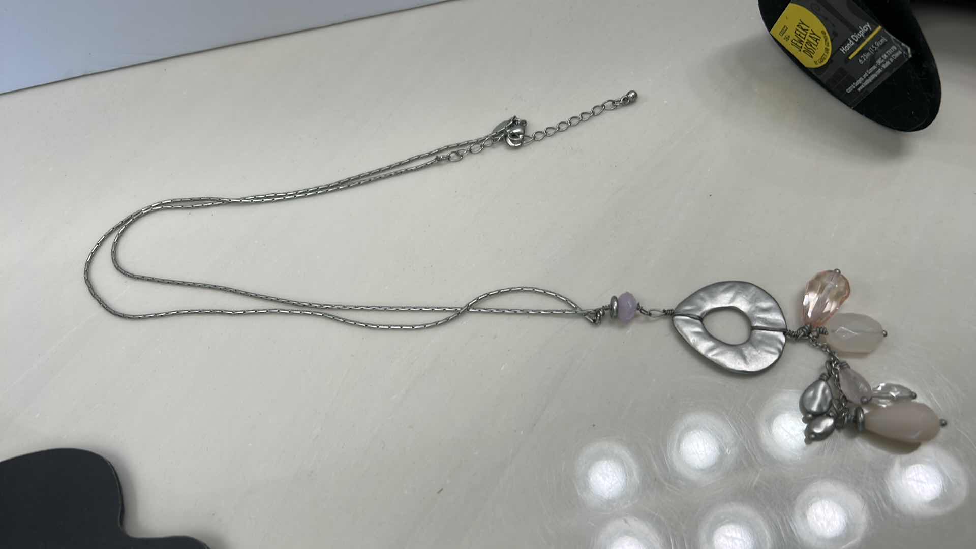 Photo 1 of COSTUME JEWELRY- 2 LONG CHICOS NECKLACE AND MARCY FELD BRACELET