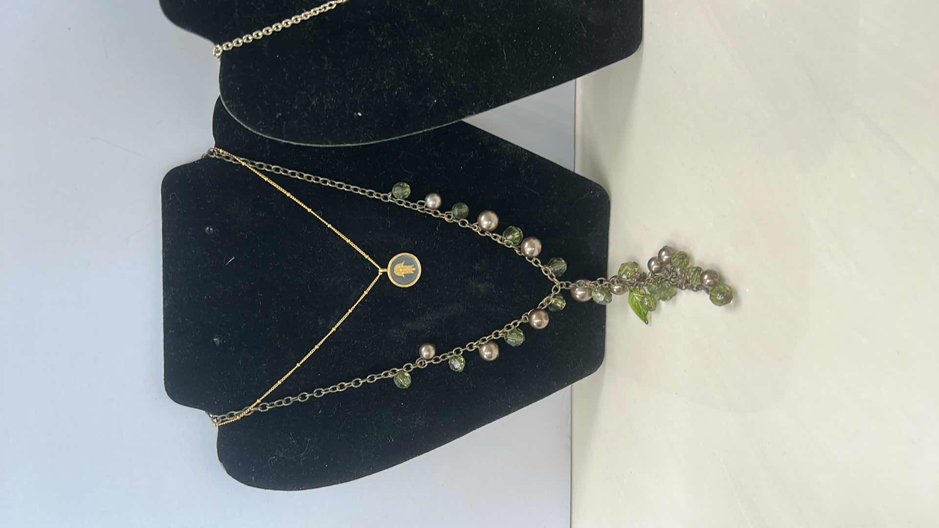 Photo 1 of COSTUME JEWELRY- 3 NECKLACES