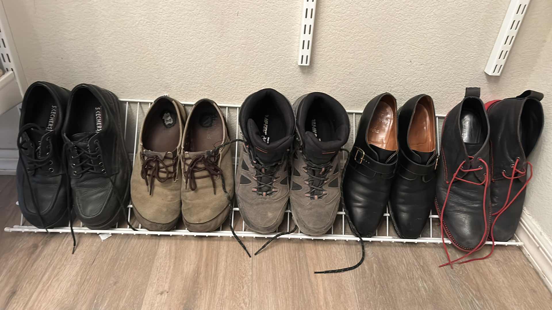 Photo 1 of 5 PAIRS MENS SHOES SIZE 12