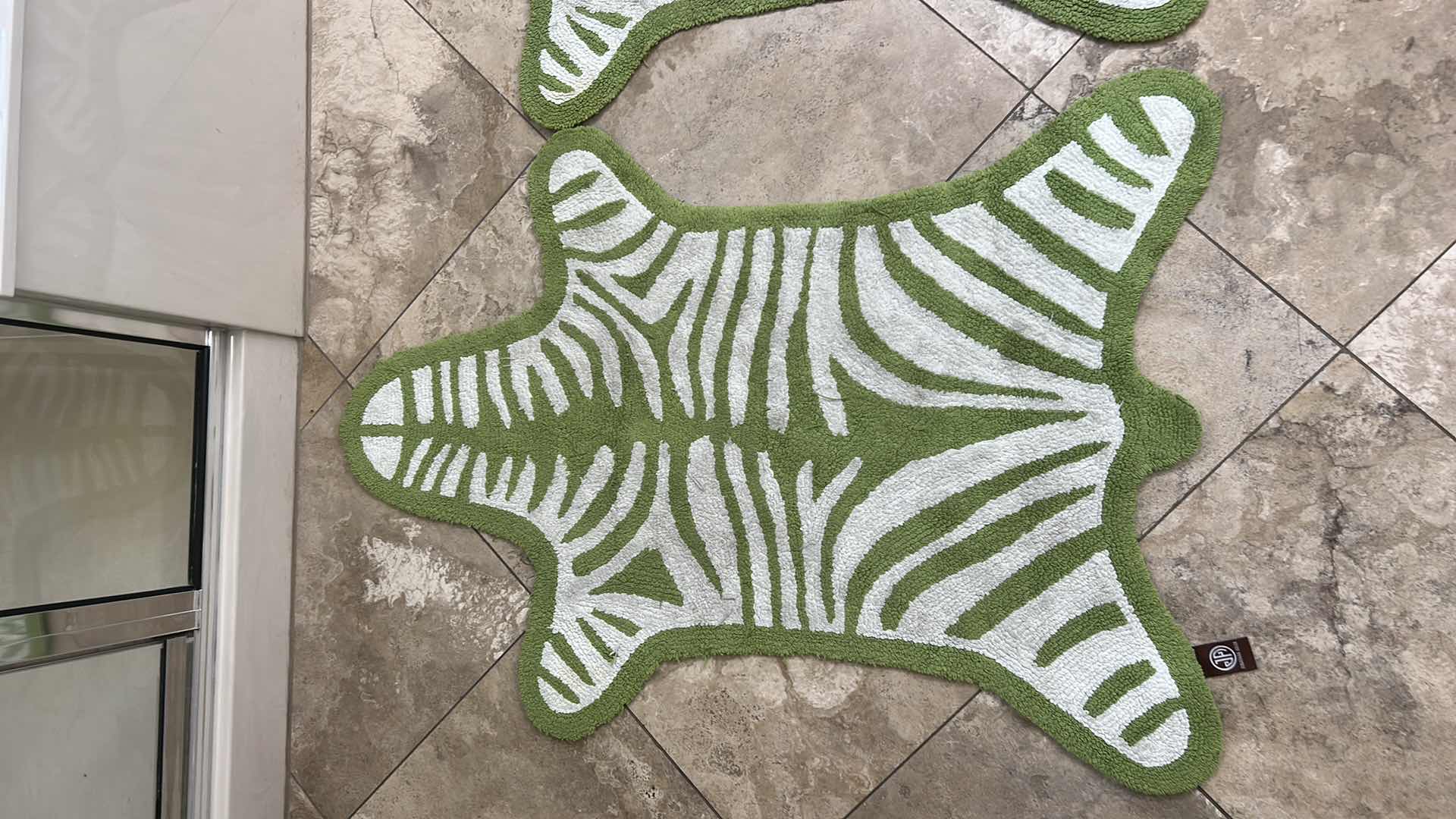 Photo 2 of 3 THROW RUGS ZEBRA 32” x 46”