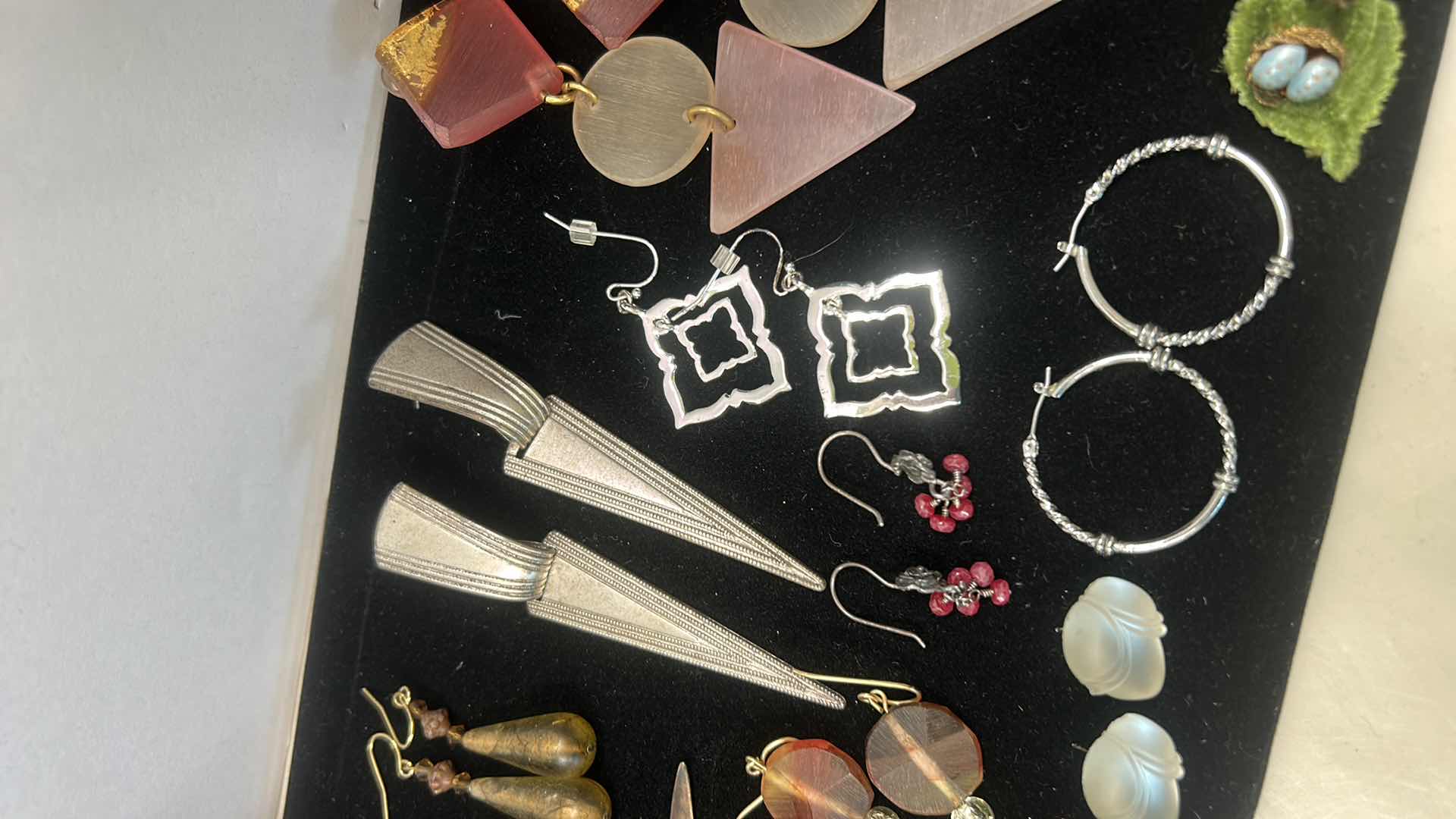 Photo 1 of COSTUME JEWELRY- 11 PAIRS EARRINGS