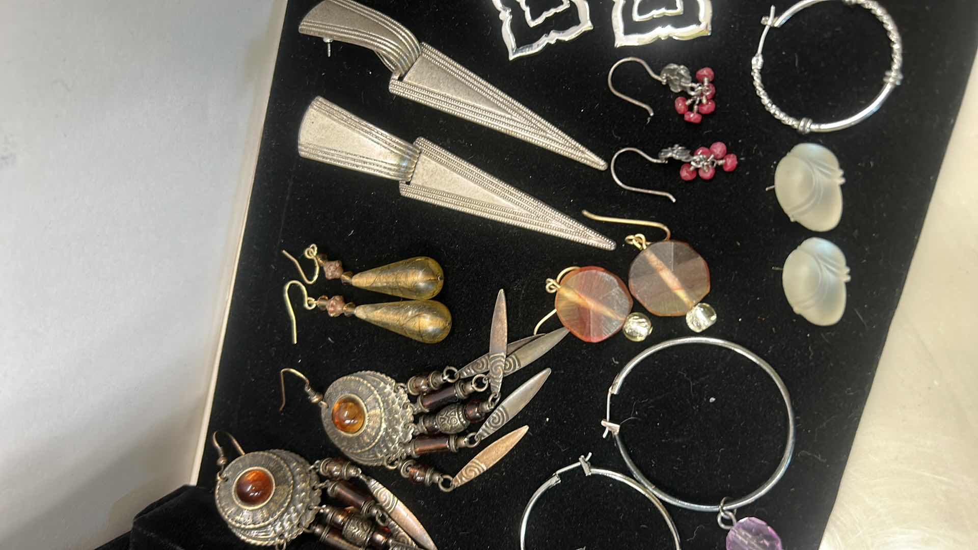 Photo 1 of COSTUME JEWELRY- 11 PAIRS EARRINGS