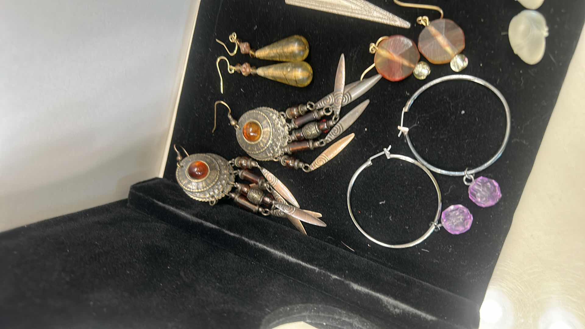 Photo 1 of COSTUME JEWELRY- 11 PAIRS EARRINGS