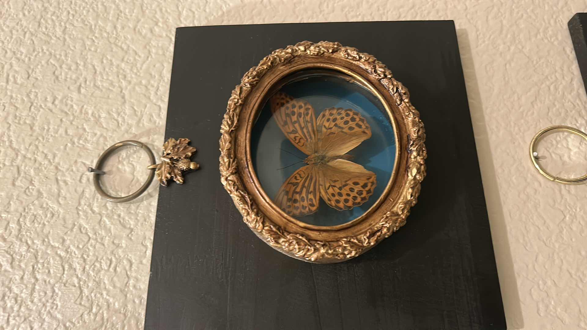 Photo 1 of BUTTERFLY SHADOW BOX WALL DECOR 7” x 8”