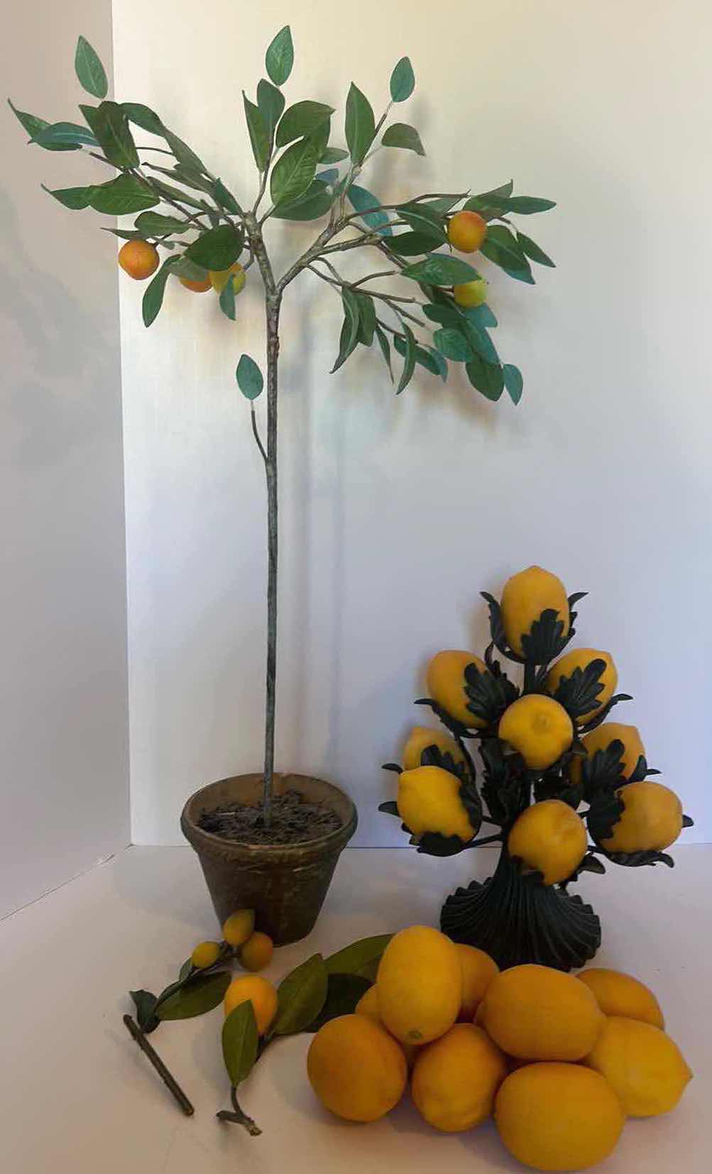 Photo 1 of HOME DECOR- LEMON ARRANGEMENTS TALLEST 30”