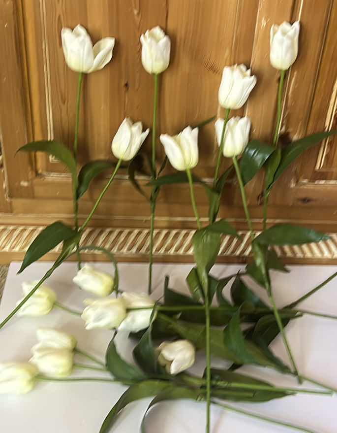 Photo 1 of 15 LONG STEM FAUX FLOWERS 24”