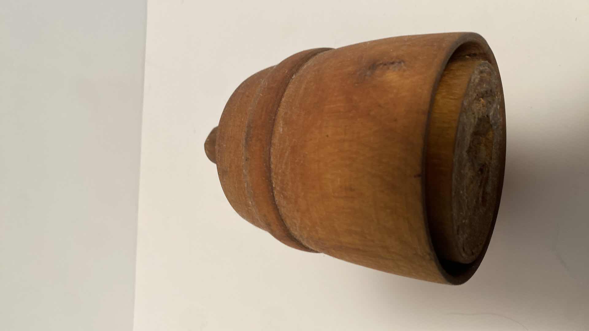 Photo 1 of ANTIQUE BUTTER MOLD STAMP H 7 1/2”