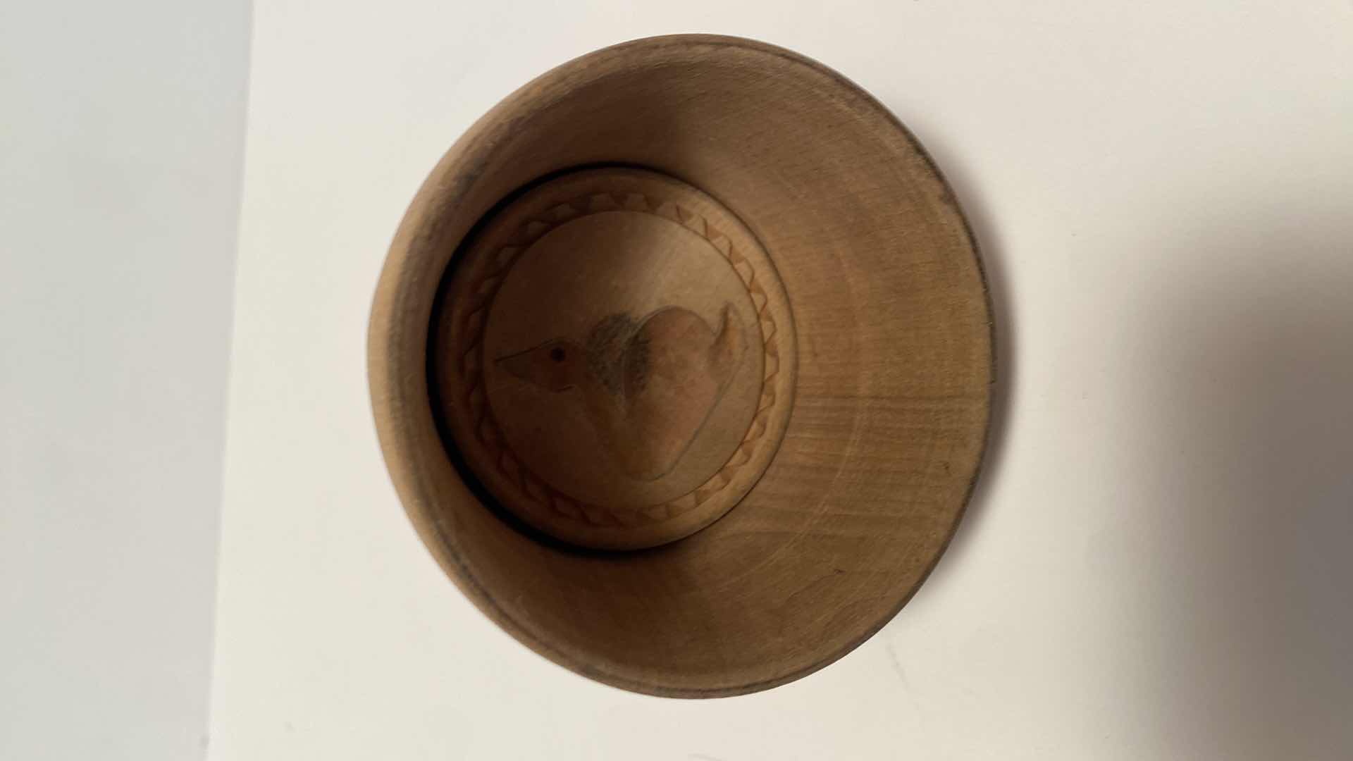 Photo 1 of ANTIQUE BUTTER MOLD STAMP H 5 1/2”