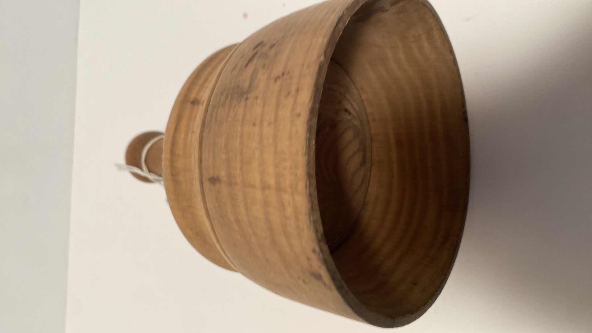 Photo 1 of ANTIQUE BUTTER MOLD STAMP H 7 1/2”