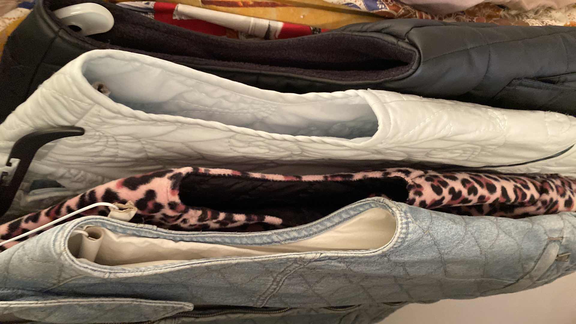 Photo 1 of HALF OF HALL CLOSET - WOMENS VESTS AND JACKETS SIZES SMALL MEDIUM & LARGE