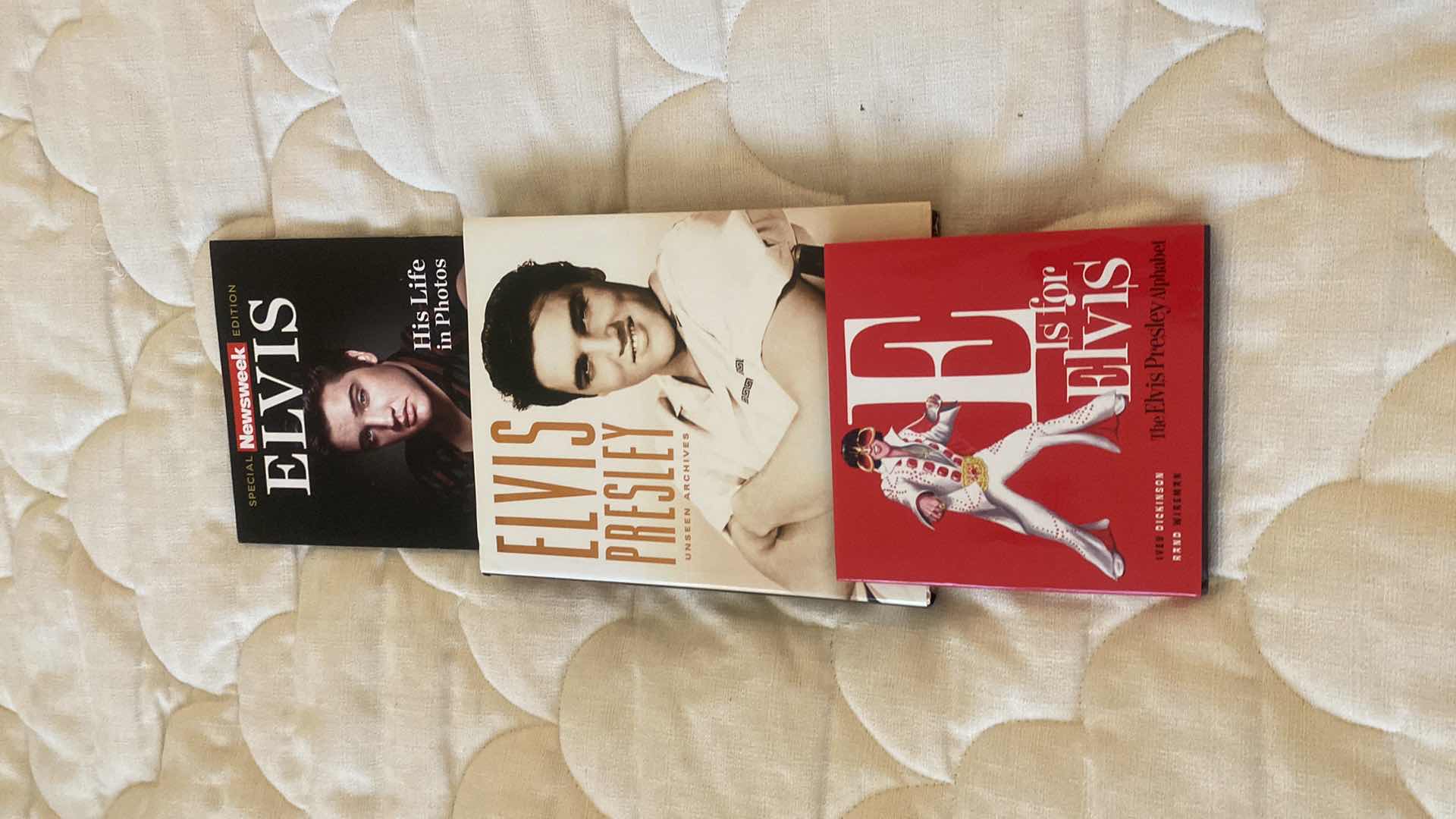 Photo 1 of 3-ELVIS PRESLEY HARDBACK BOOKS
