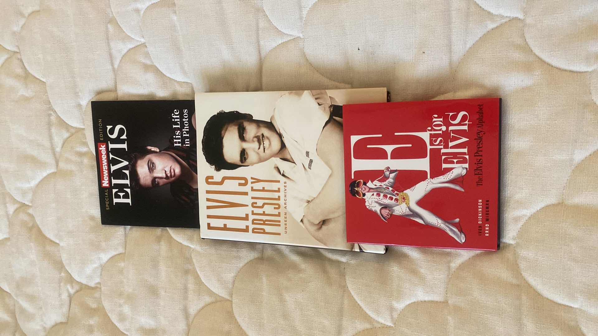 Photo 1 of 3-ELVIS PRESLEY HARDBACK BOOKS