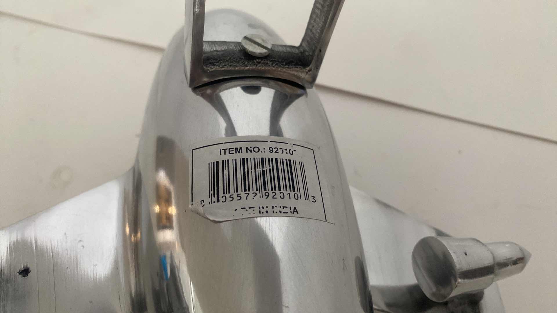 Photo 1 of METAL AIRPLANE DECOR 10” x 6”