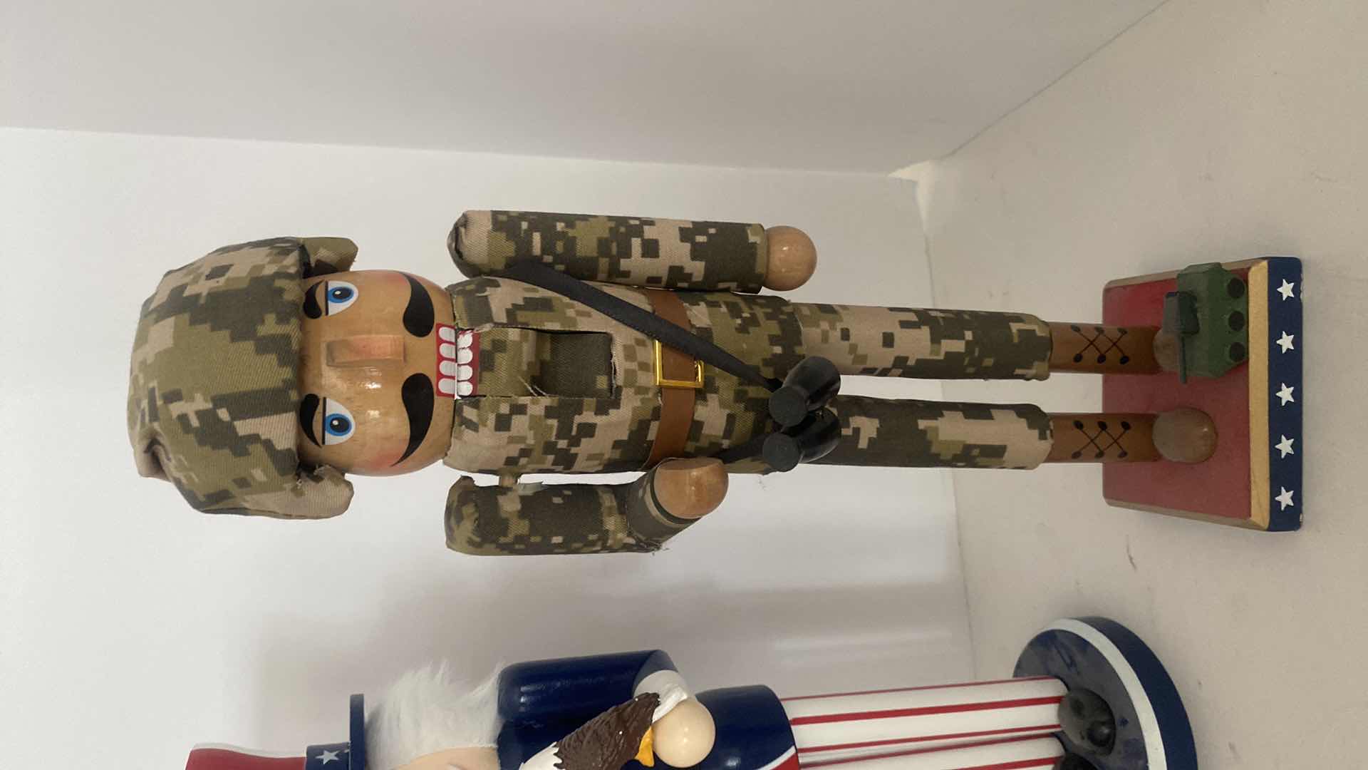 Photo 1 of PATRIOTIC  NUTCRACKERS H14”