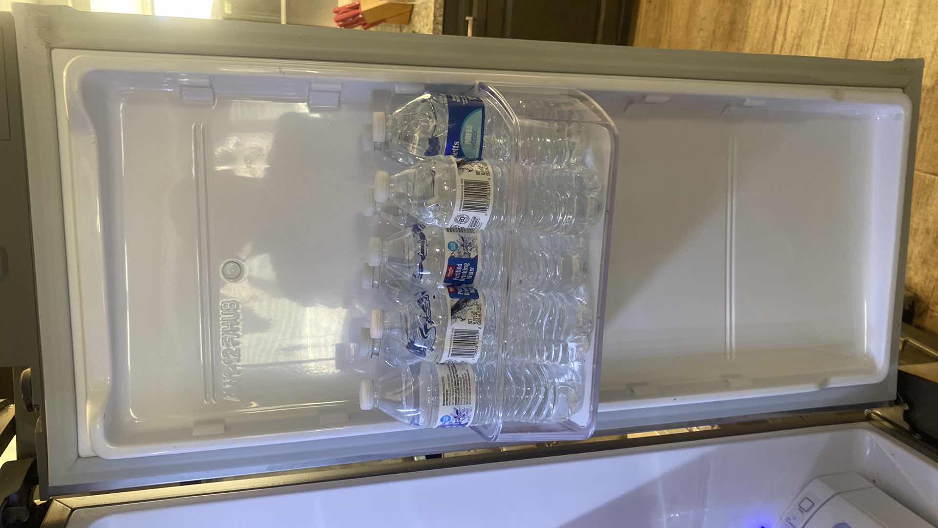 Photo 1 of SAMSUNG SMART FAMILY HUB REFRIGERATOR MODEL RF265BEAESR/AA STAINLESS STEEL WITH ICE-MAKER 35 3/4" X 35 3/4"  H70"